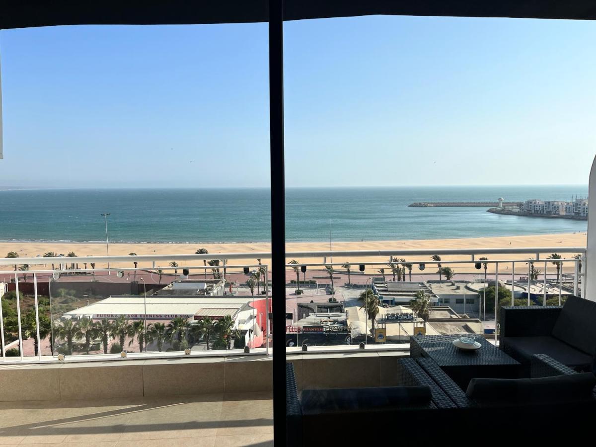 Luxury Apartment 105Sqm Terrace Seafront Wifi Unlimited Agadir Buitenkant foto